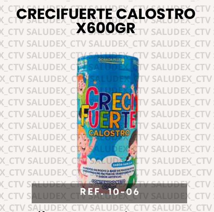 1006 POLVO CRECI FUERTE X600gr DORADA PLUS
