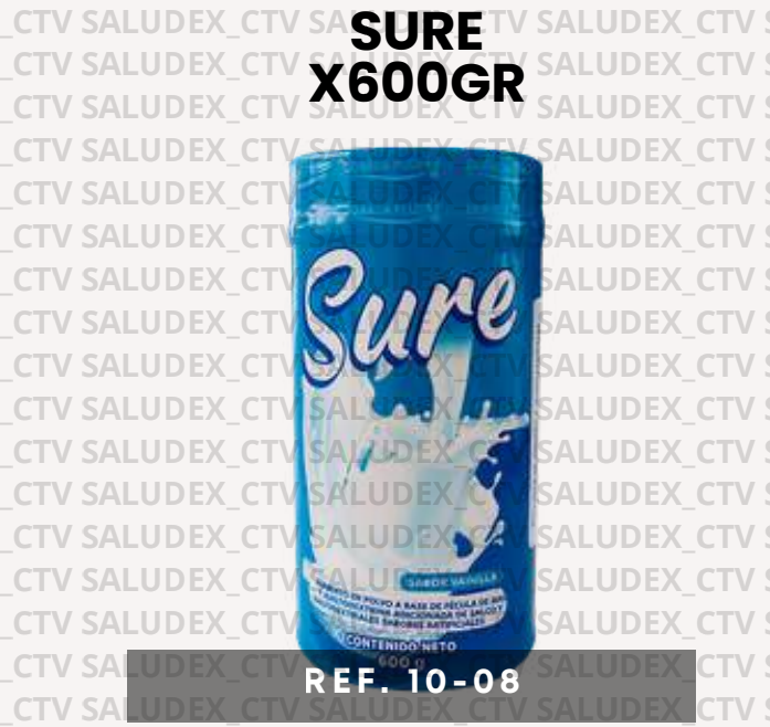 1008 POLVO SURE X600gr DORADA PLUS