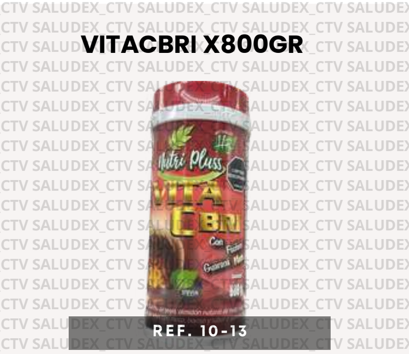 1013 POLVO VITACBR X800gr HR NUTRIPLUSS