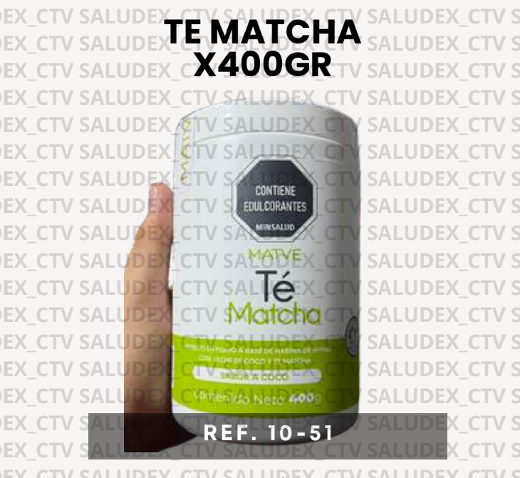 1051 POLVO TE MATCHA X400GR