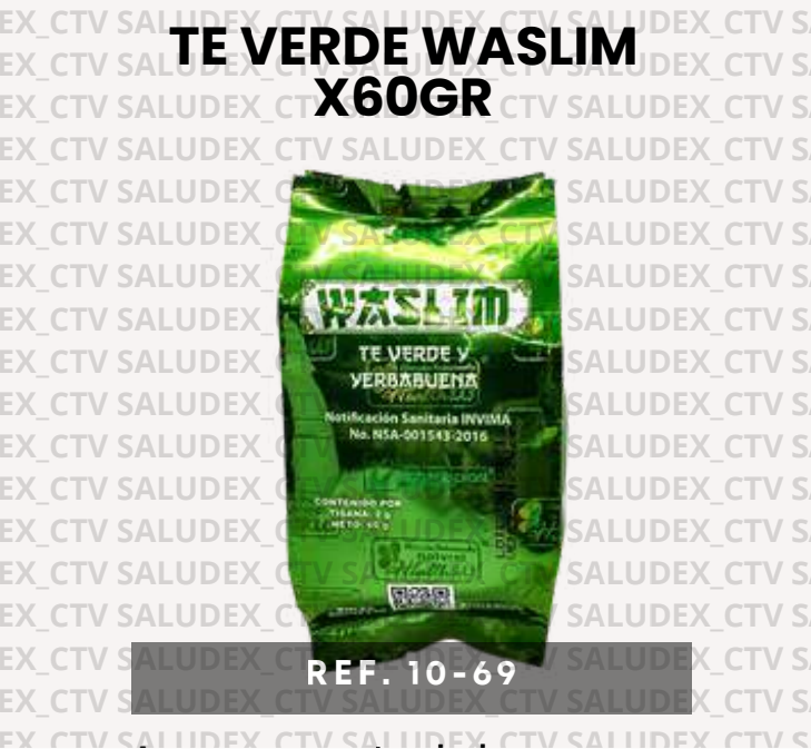 1069 TE VERDE WASLIM X60gr NATURALHEALTS