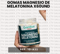 10A32 GOMAS MAGNESIO DE MELATONINA X60UND