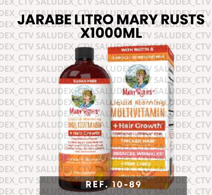 1089 JARABE LITRO MARY RUTHS x1000ml