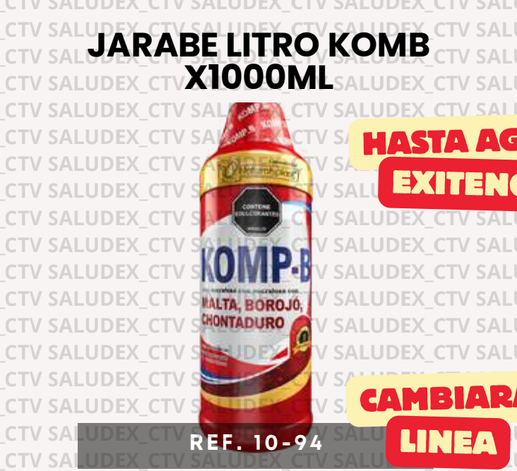1094 JARABE LITRO KOMP B x1000ml NATURALPLAT