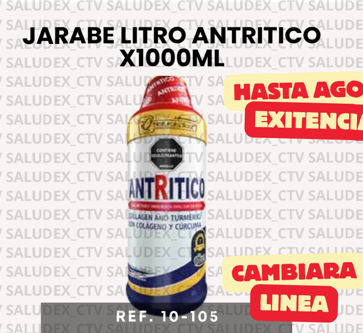 10105 JARABE LITRO ANTRITICO x1000ml NATURALPLAST