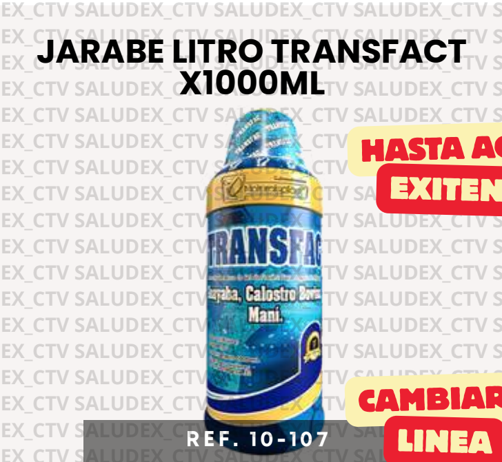 10107 JARABE LITRO TRASFACT X1000ML NATURALPLAST