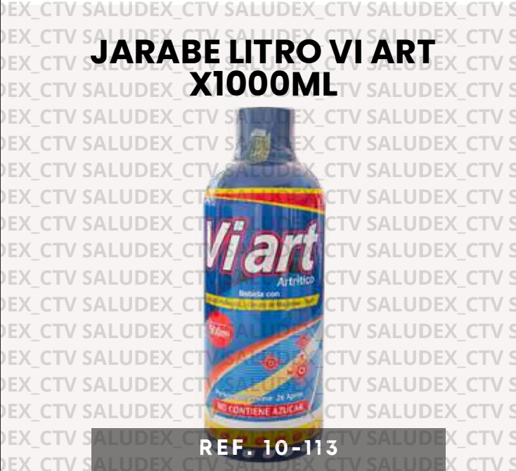 10113 JARABE LITRO VI ART x1000ml HR