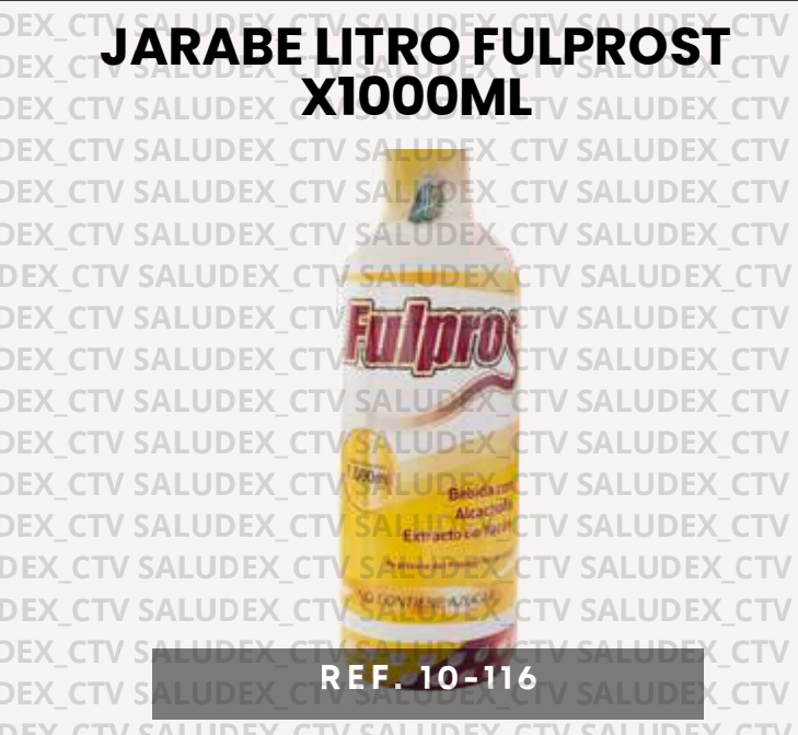 10116 JARABE LITRO FULPRO x1000ml HR