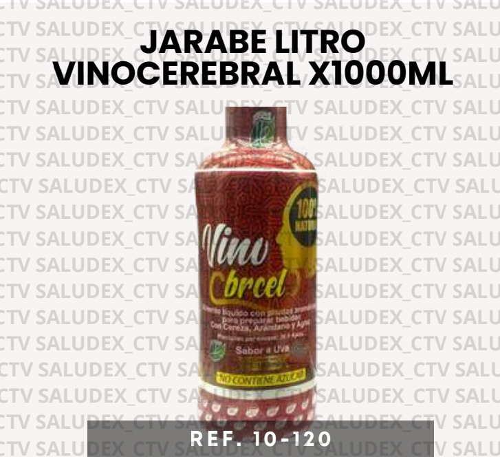 10120 JARABE LITRO VINO CEREBRAL x1000ml HR