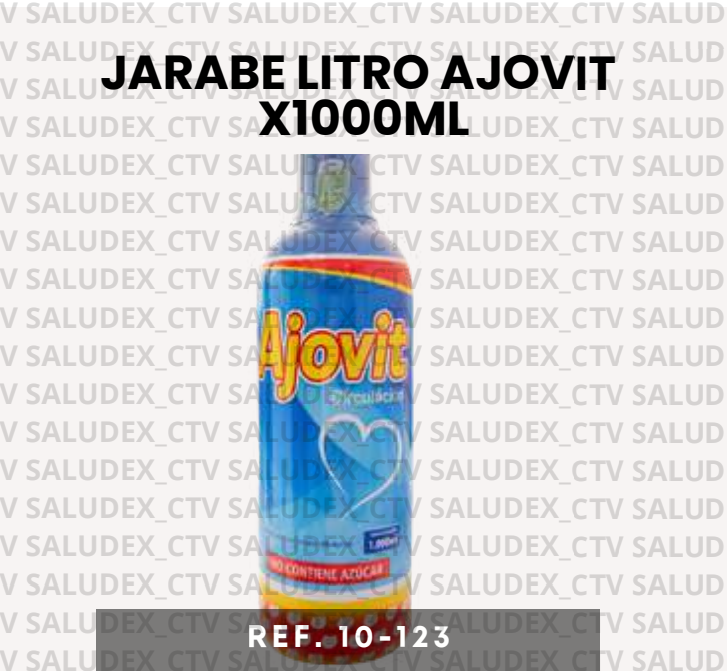10123 JARABE LITRO AJOVIT x1000ml HR