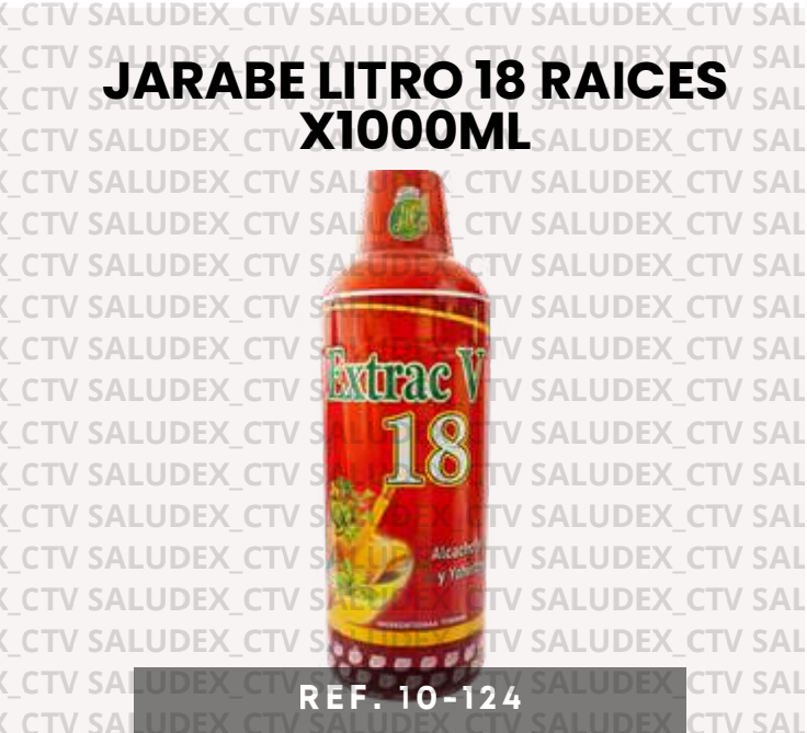 10124 JARABE LITRO 18 RAICES x1000ml HR