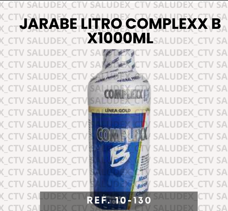 10130 JARABE LITRO COMPLEXX B x1000ml