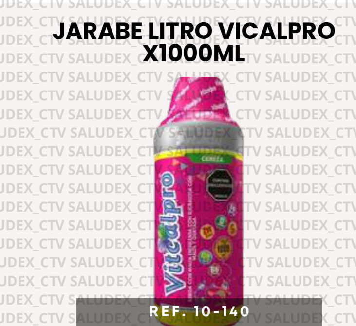10140 JARABE LITRO VICALPRO X1000ML NATURALPLAST
