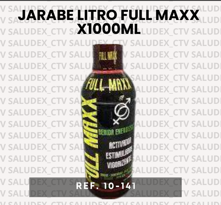 10141 JARABE LITRO FULL MAXX x1000ml