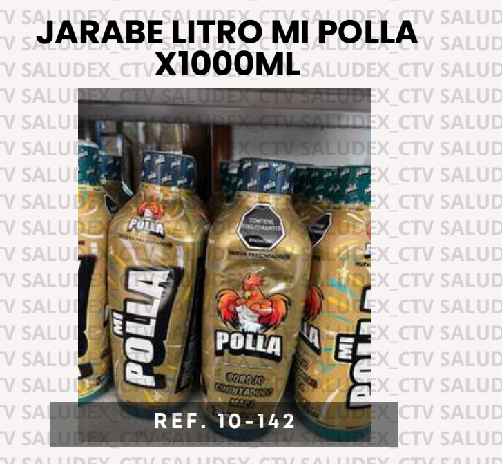 10142 JARABE LITRO MI POLLA X1000ML