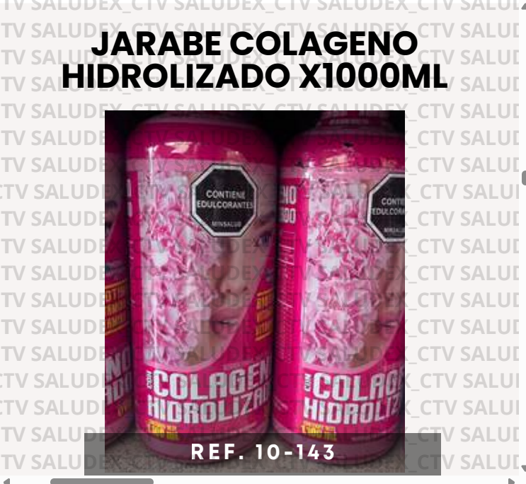 10143 JARABE LITRO COLAGENO HIDROLIZADO X1000ML