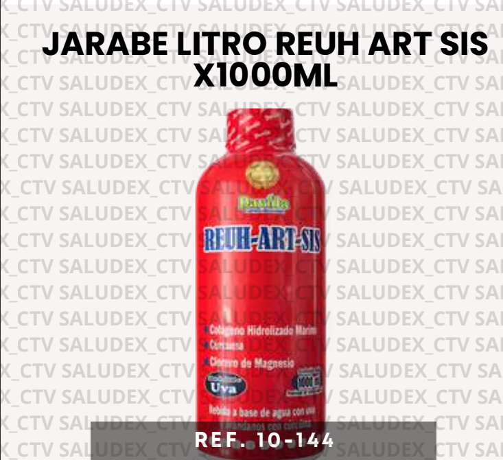 10144 JARABE LITRO REUH ART SIS X1000ML