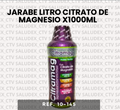 10145 JARABE LITRO CITRAMAG CITRATO DE MAGNESIO X1000ML NATURALPLAST