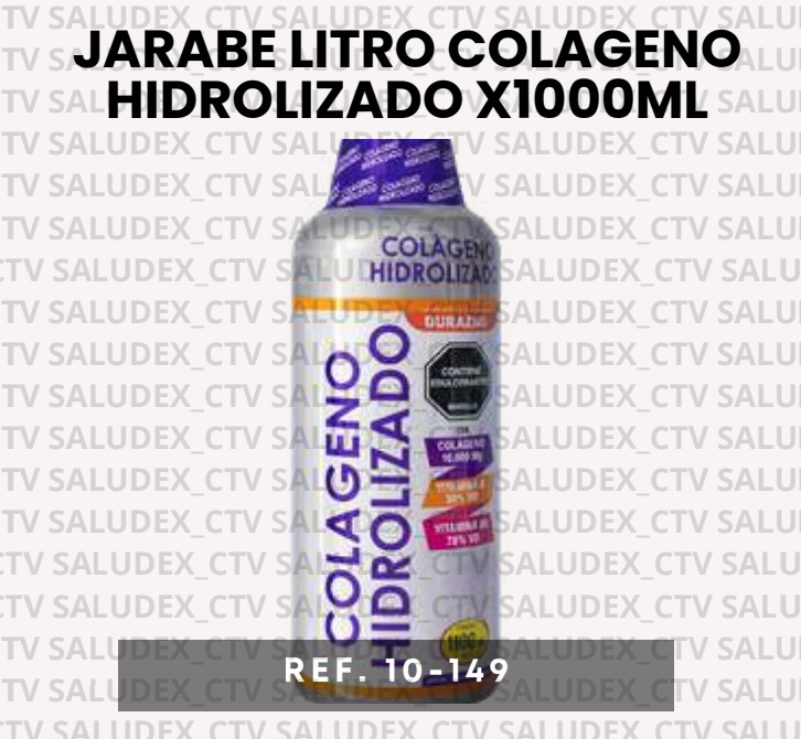 10149 JARABE LITRO COLAGENO HIDROLIZADO X1000ML NATURALPLAST