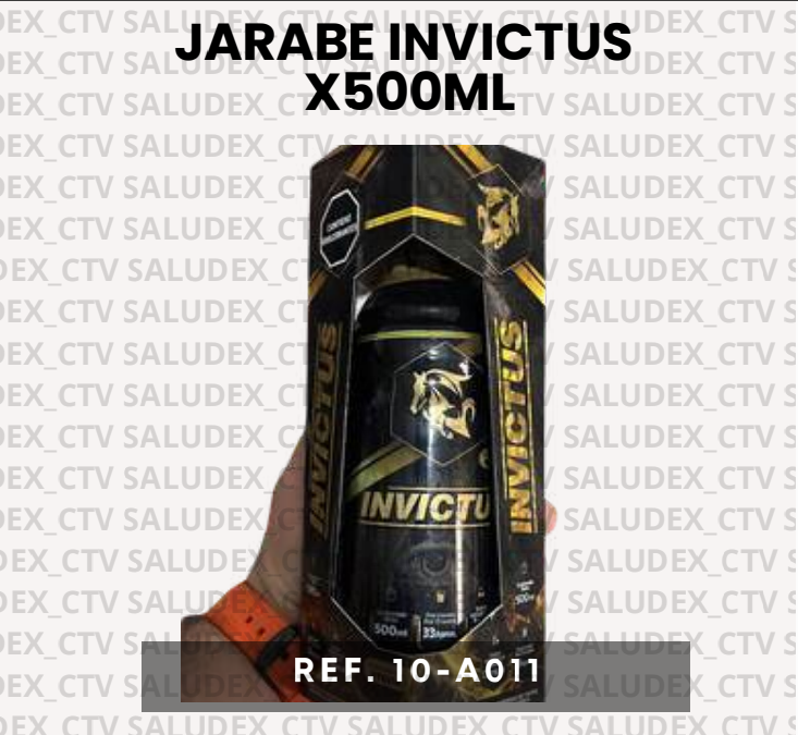 10A011 JARABE INVICTUS X500ML