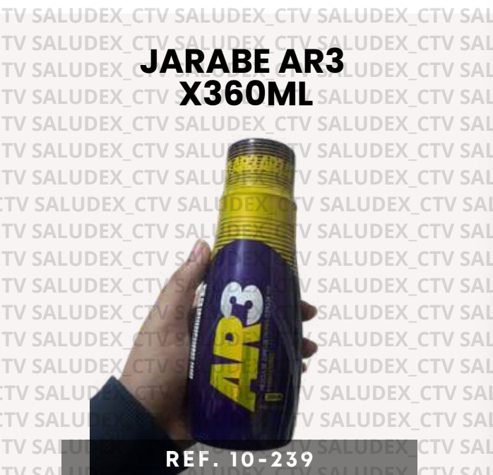 10239 JARABE AR3 X360ML