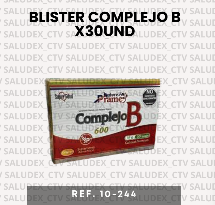 10244 BLISTER COMPLEJO B X30UND PRAME
