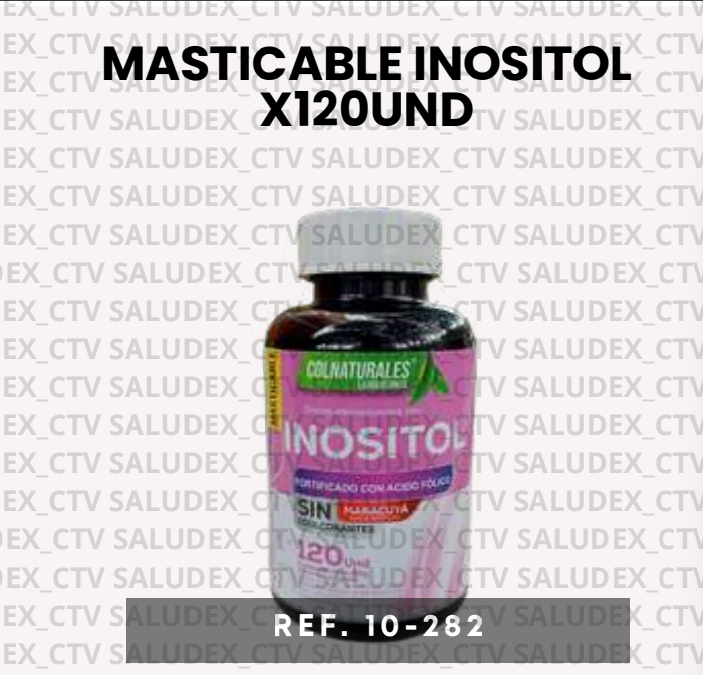 10282 MASTICABLE INOSITOL X120UND COLNATURALES