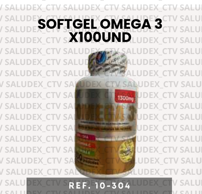 10304 SOFTGEL OMEGA 3 X100UND COLONMAX