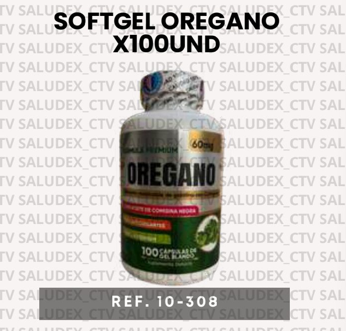 10308 SOFTGEL OREGANO X100UND COLONMAX