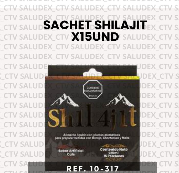 10317 SACHET SHILAJIT X15UND