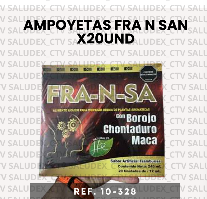 10328 AMPOYETAS FRANSA X20UND HR