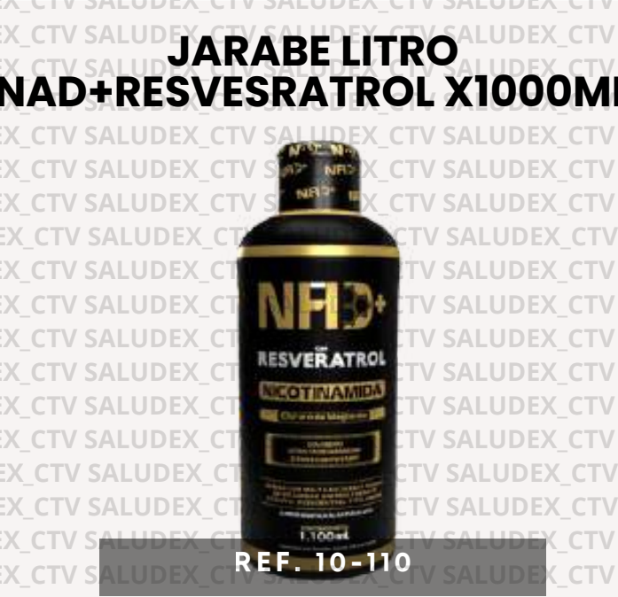 10110 JARABE NAD RESVERATROL NICOTINAMIDA X1100ML NATURALPLAST