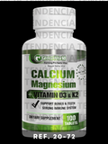 2072 MAGNESIO CALCIO VITAMINA D3 Y K2 X100UND GREENWORLD