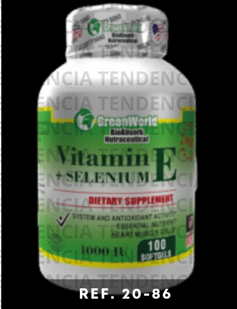 2086 VITAMINA E SELENIO X100UND GREENWORLD