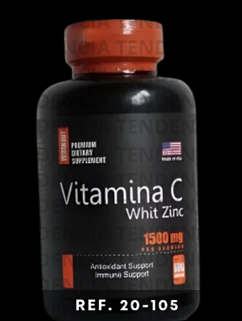 20105 VITAMINA C ZINC X90UND PREMIUM