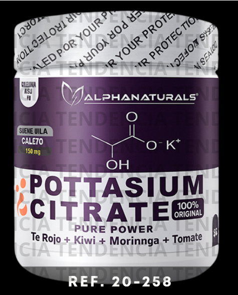 20258 POLVO CITRATO DE POTASIO X500GR