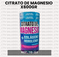 1003 POLVO CITRATO MAGNESIO+COLAGENO HIDROLIZADO x600GR DORADA PLUS